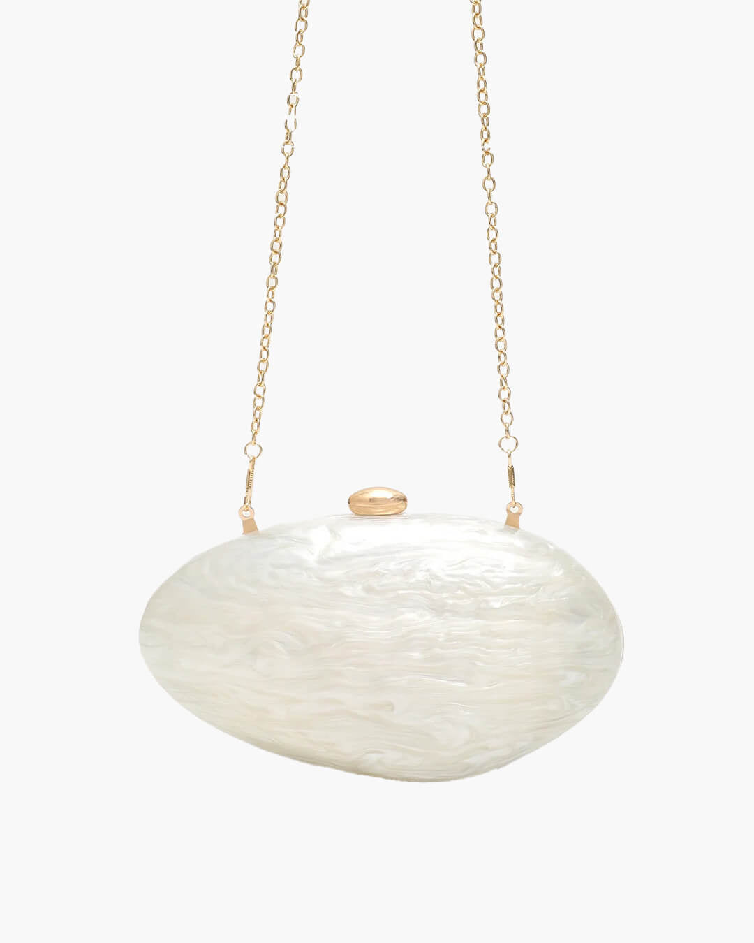 Sophia muschelförmige Acryl-Clutch