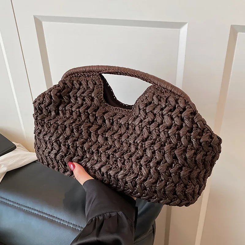 Sabrina gewebte Rattan-Tasche