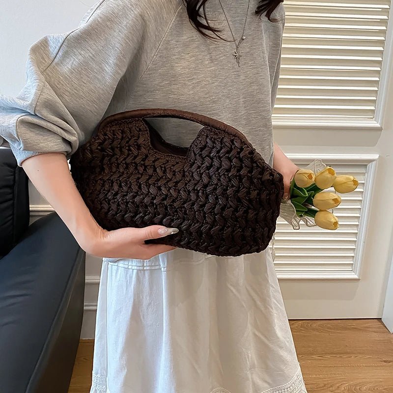 Sabrina gewebte Rattan-Tasche