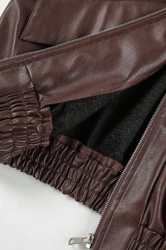 Jenny Vintage Kunstlederjacke
