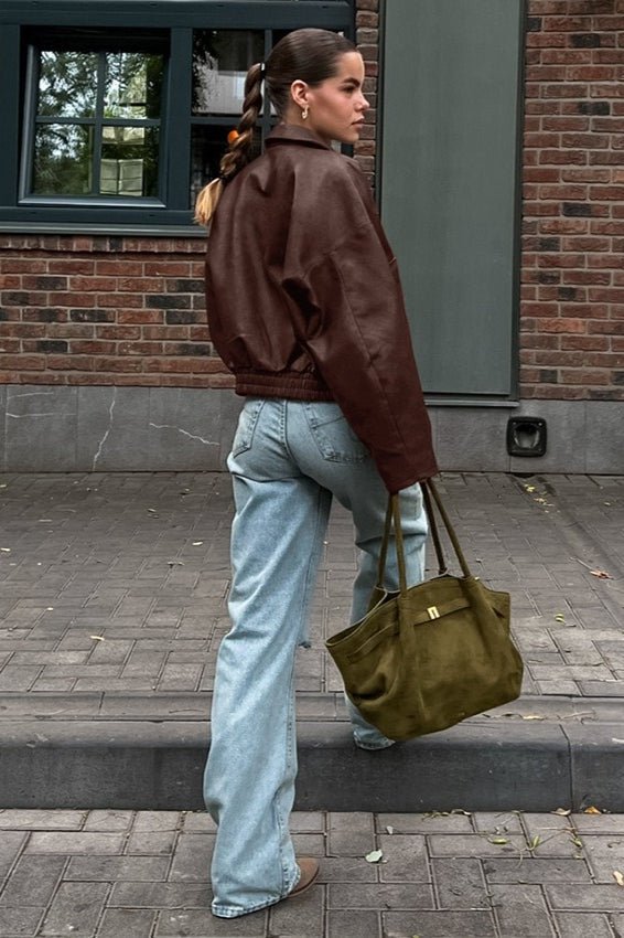 Jenny Vintage Kunstlederjacke