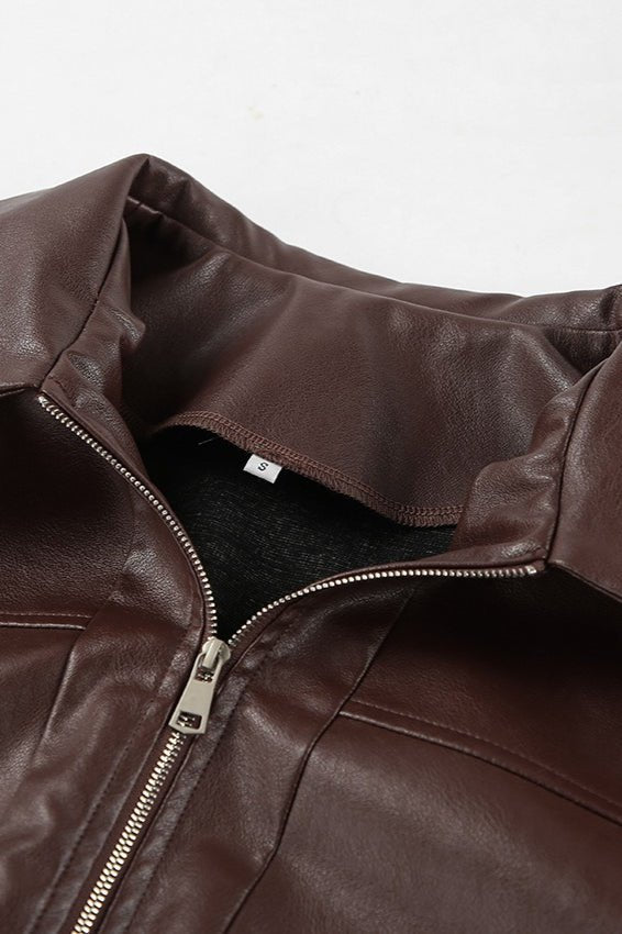 Jenny Vintage Kunstlederjacke