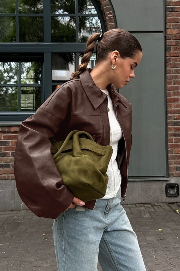 Jenny Vintage Kunstlederjacke