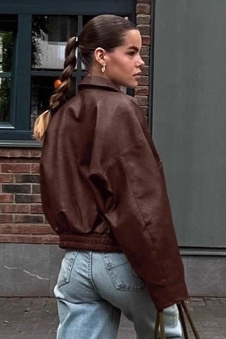 Jenny Vintage Kunstlederjacke