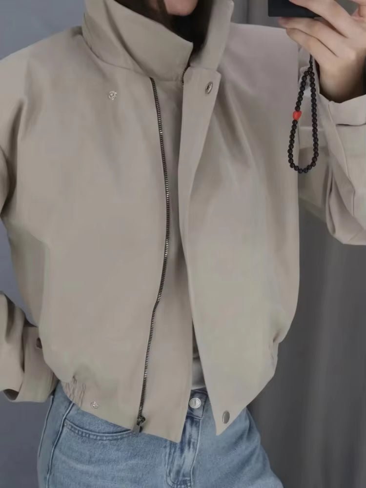 Helena Cropped Bomberjacke
