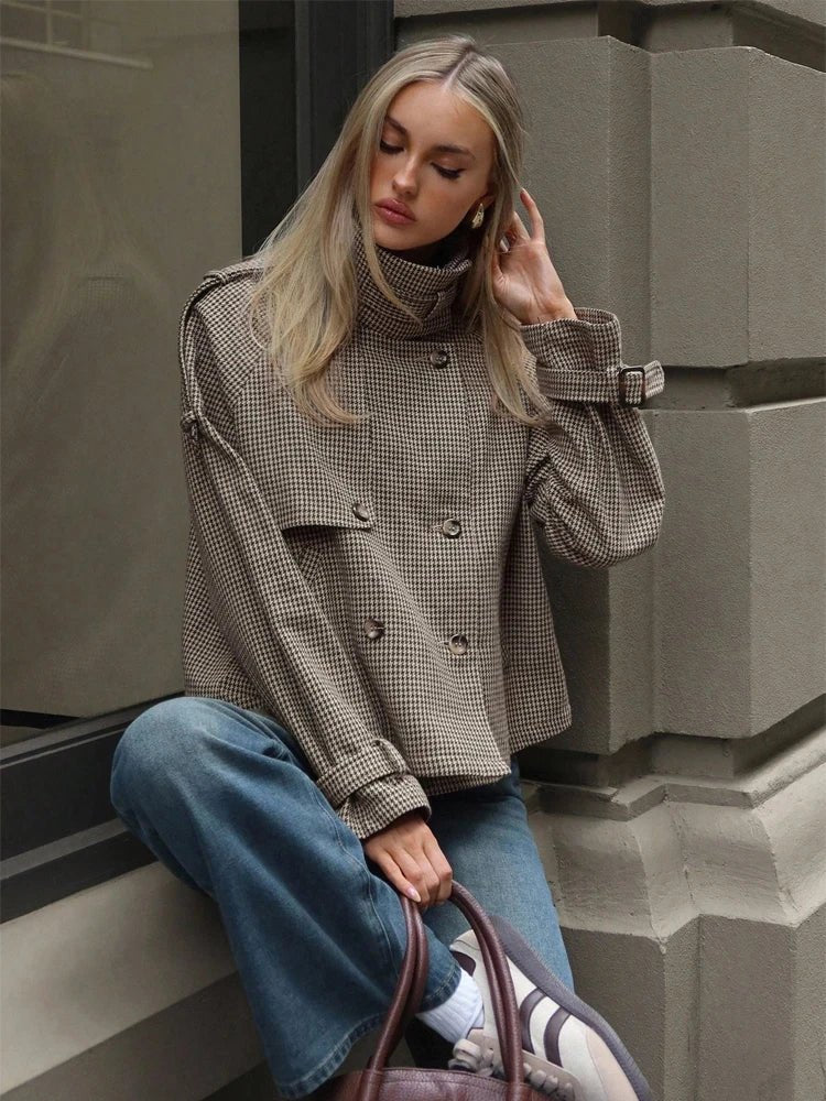 Helen Hahnentritt-Karo Jacke