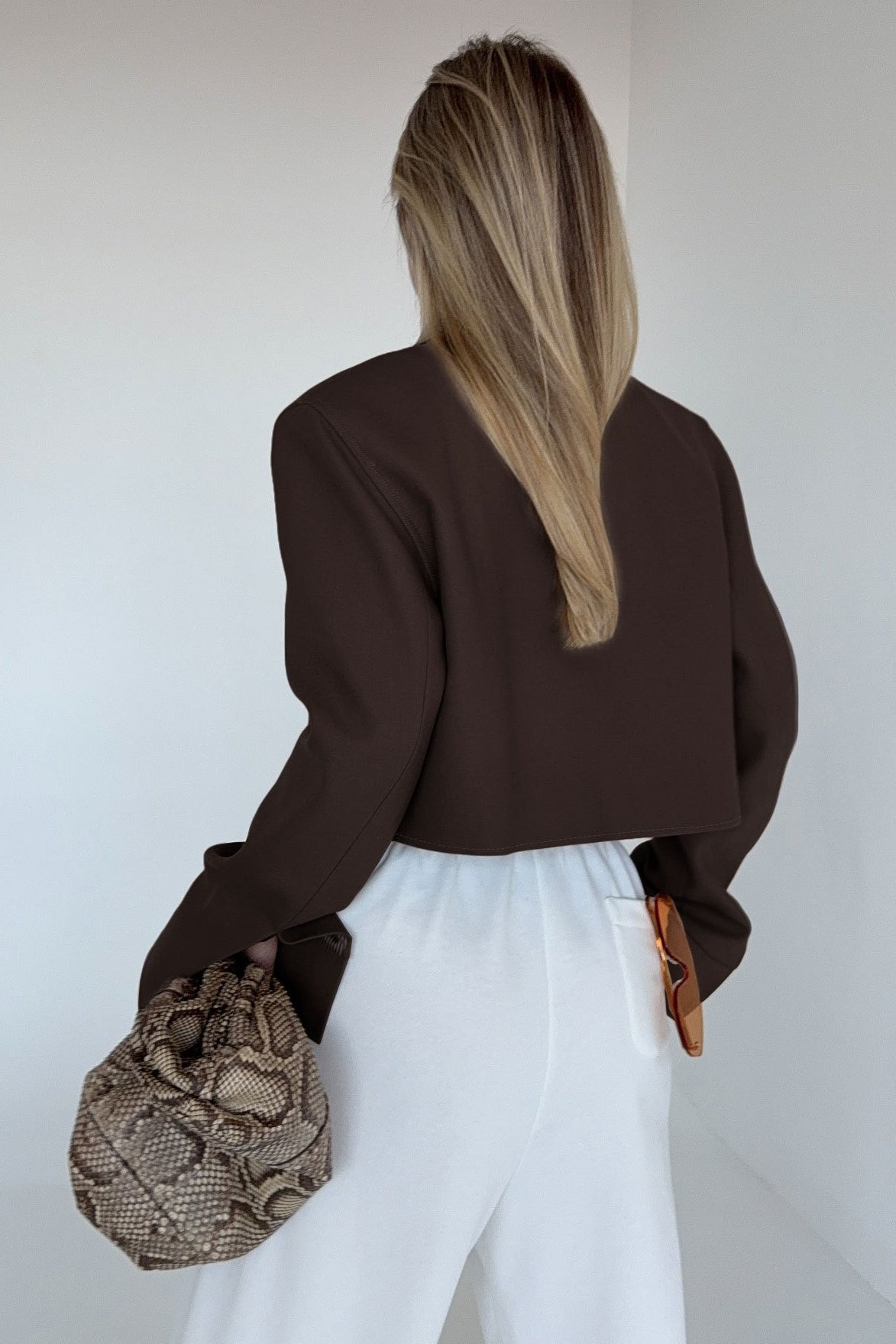 Amelie Brown Reißverschlussjacke