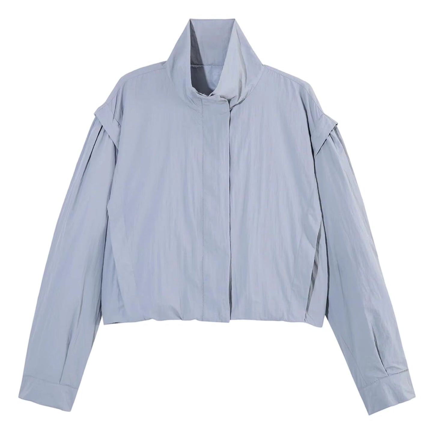 Natalie Cropped Windbreaker Jacket