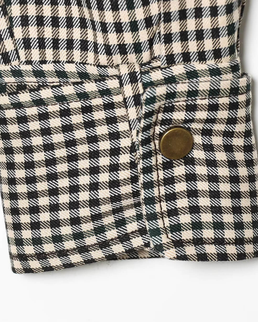 Lisa Bomberjacke mit hohem Kragen und Karomuster
