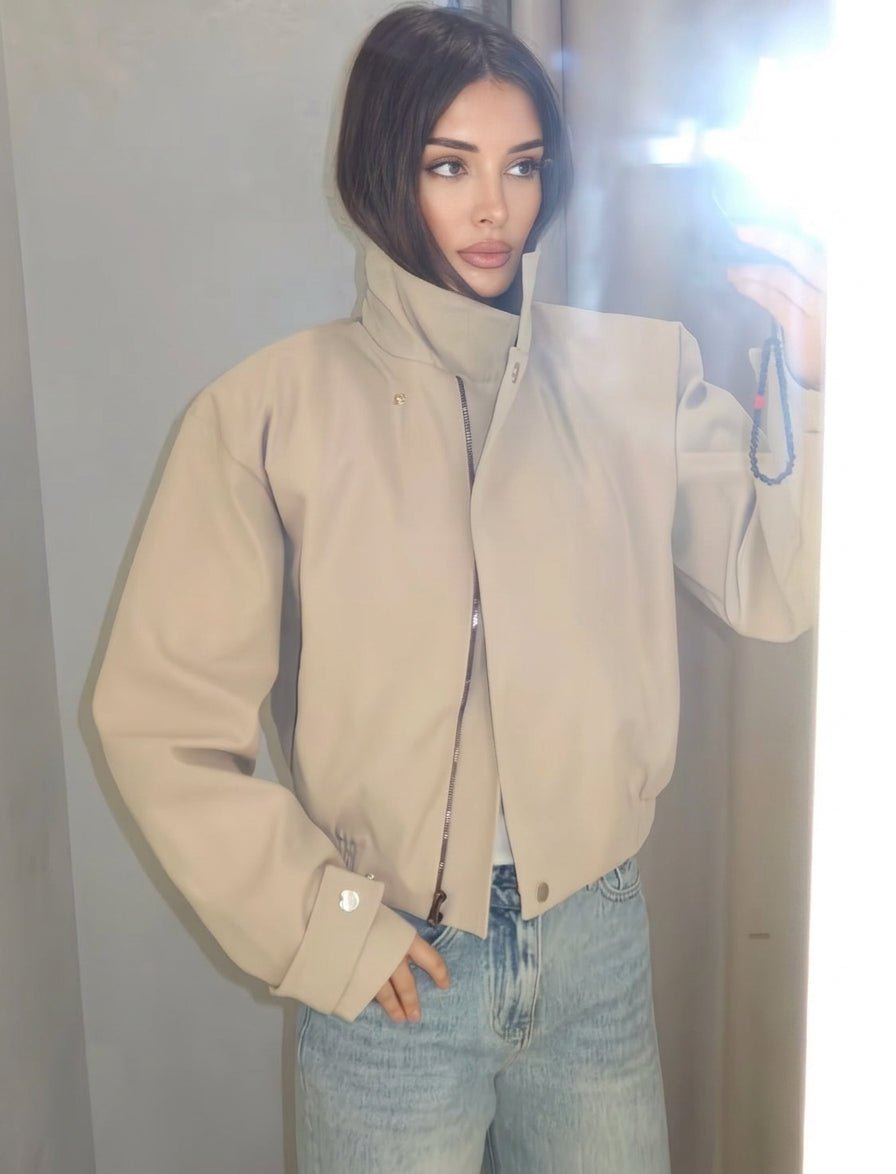 Carla High Neck Zip Jacket
