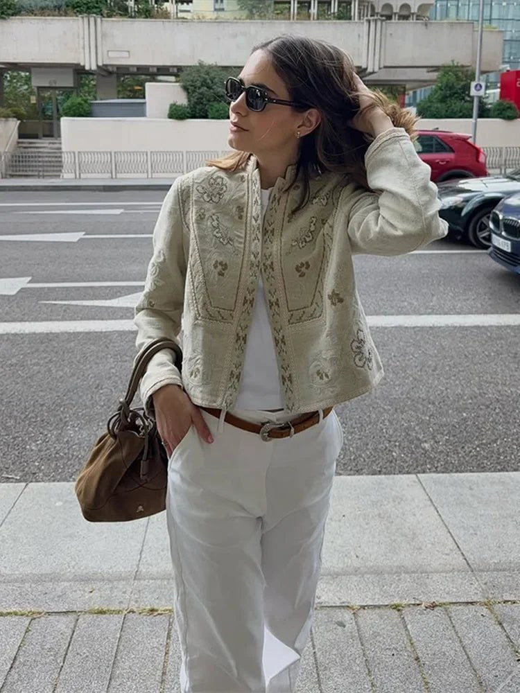 Jenny Floral Kurzjacke