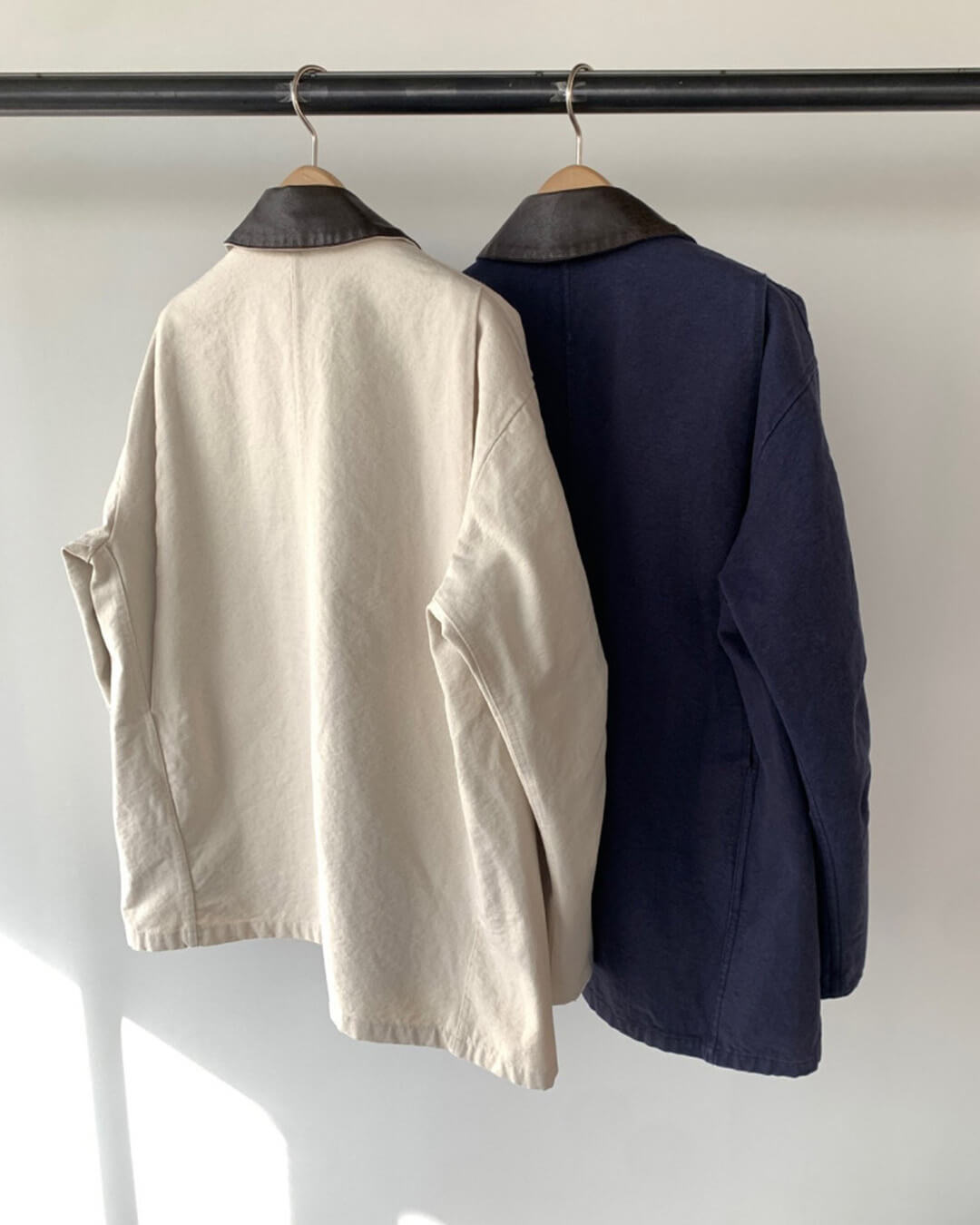 Jane Contrast Collar Utility Jacket