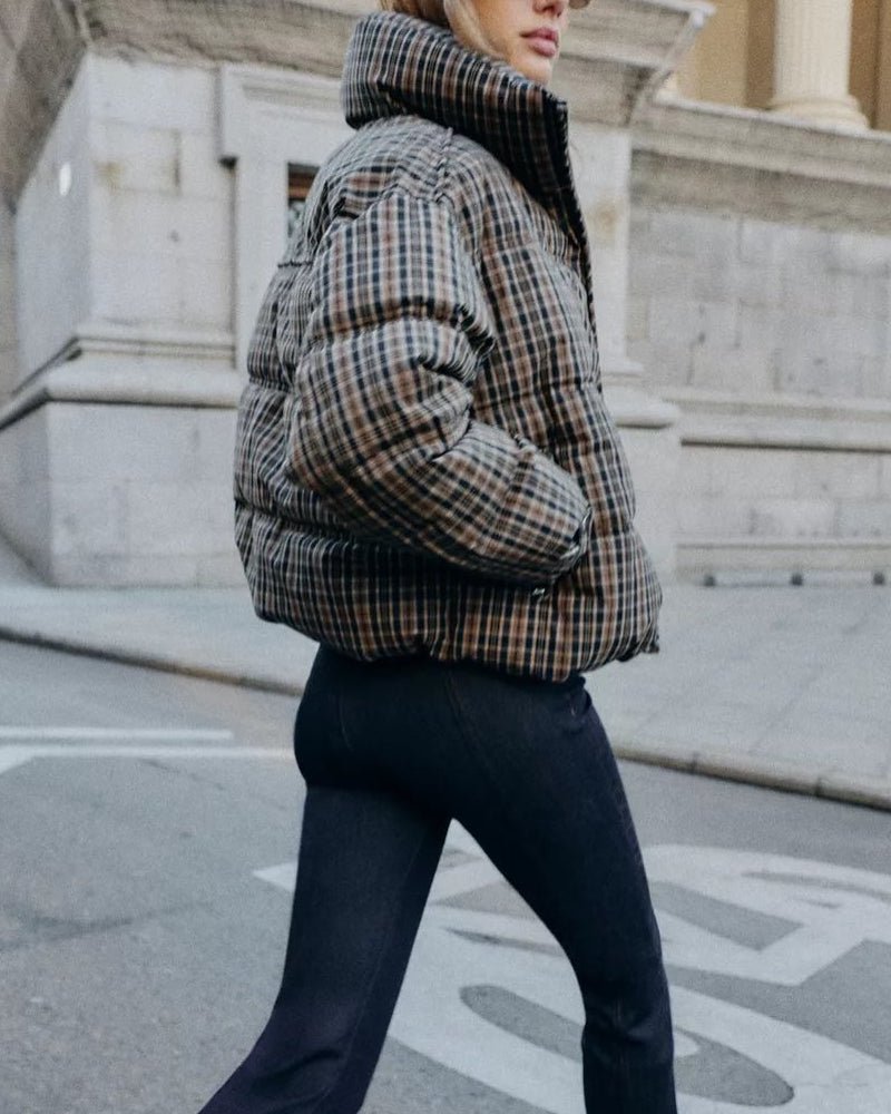 Valerie Steppjacke mit Karomuster