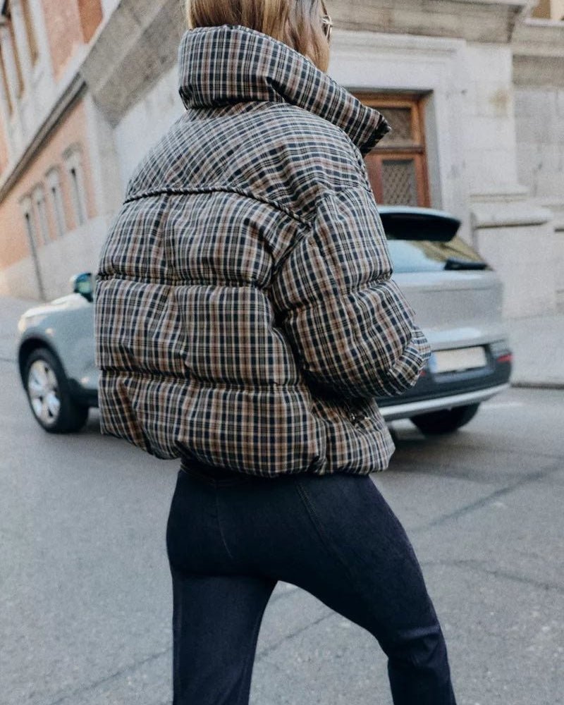 Valerie Steppjacke mit Karomuster