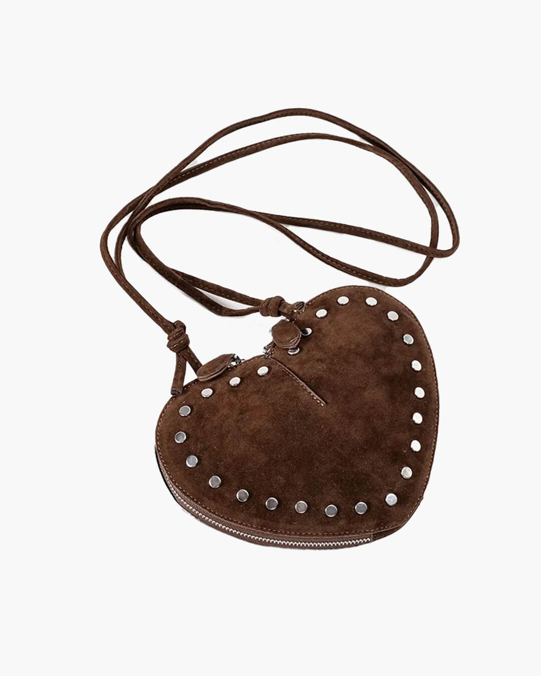 Esther Vintage Crossbody-Tasche aus Kunstveloursleder
