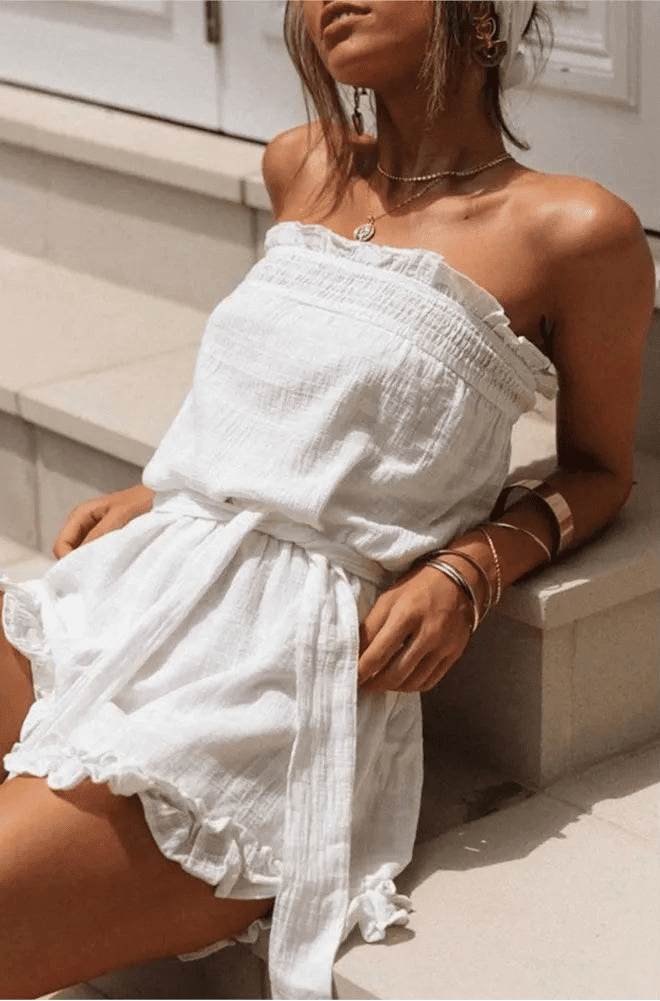 Sophie taillierter Tube-Jumpsuit