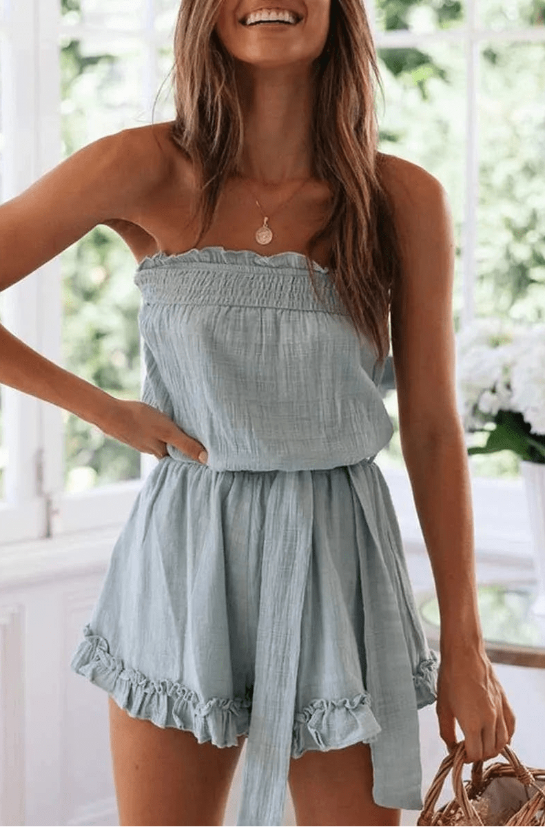 Sophie taillierter Tube-Jumpsuit