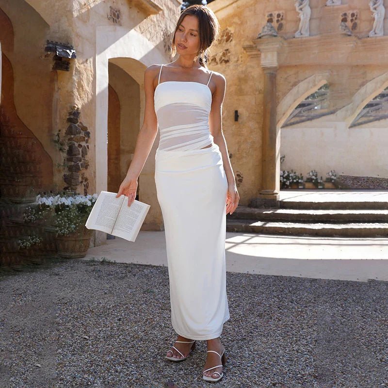 Sophia Zweiteiliges Crop-Kleid Set