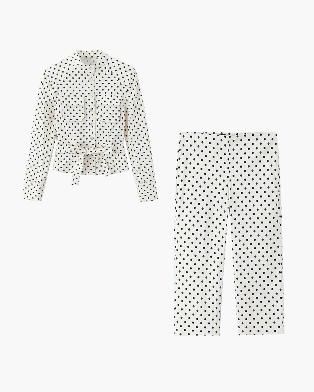 Marianne Polka-Dot Capri-Set