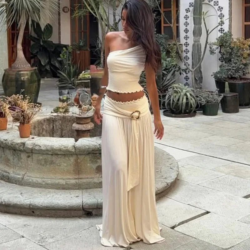 Bethany taillierter Maxi-Rock-Set