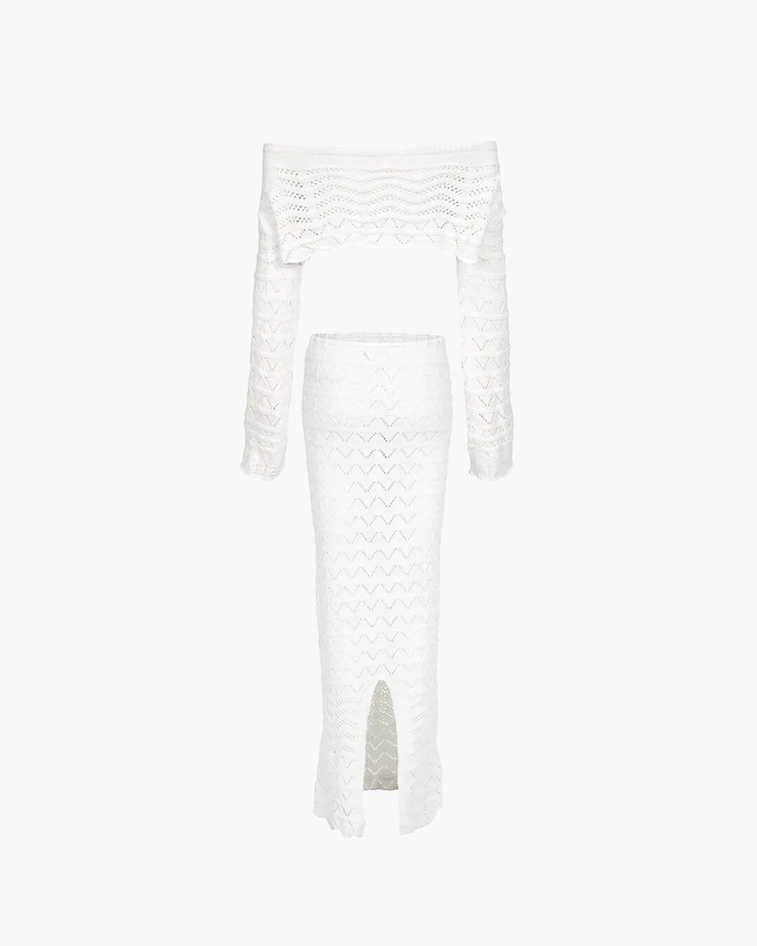 Sienna Off-Shoulder Strickset