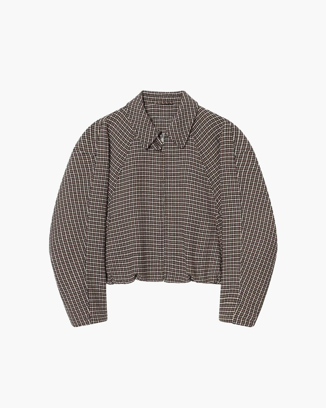 Erica Houndstooth Wool Jacket