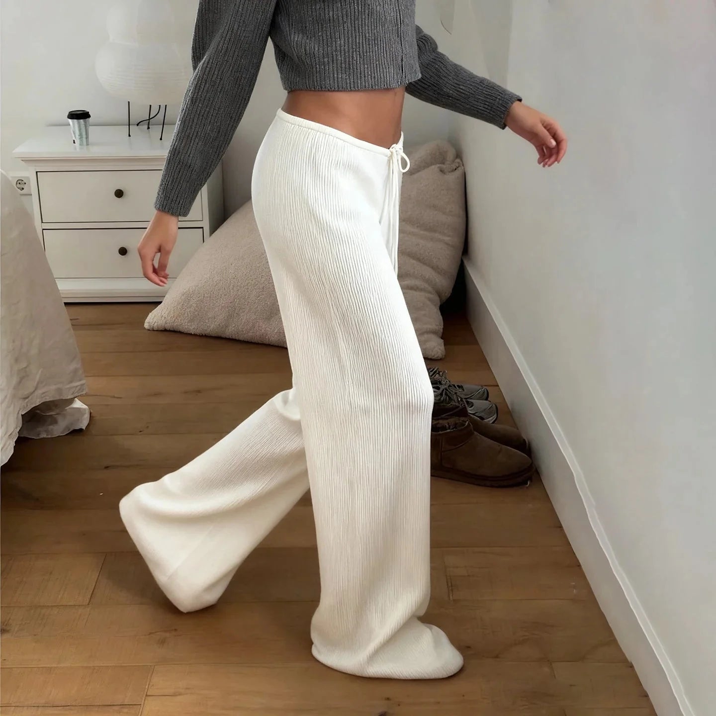 Ariane gestrickte Lounge-Hose