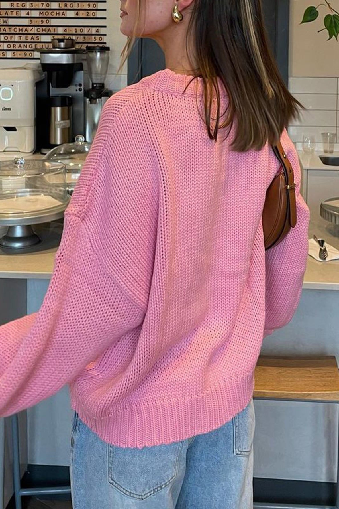 Sandra Rundhals-Pullover zum Layern