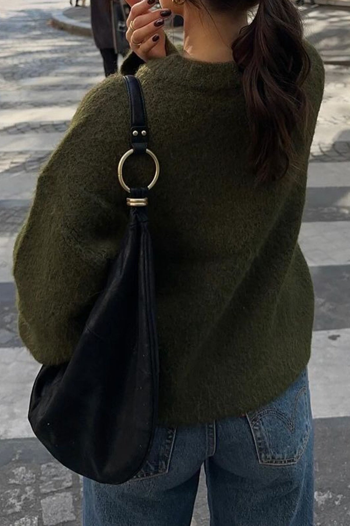 Nora Ribbed Knit Sweater