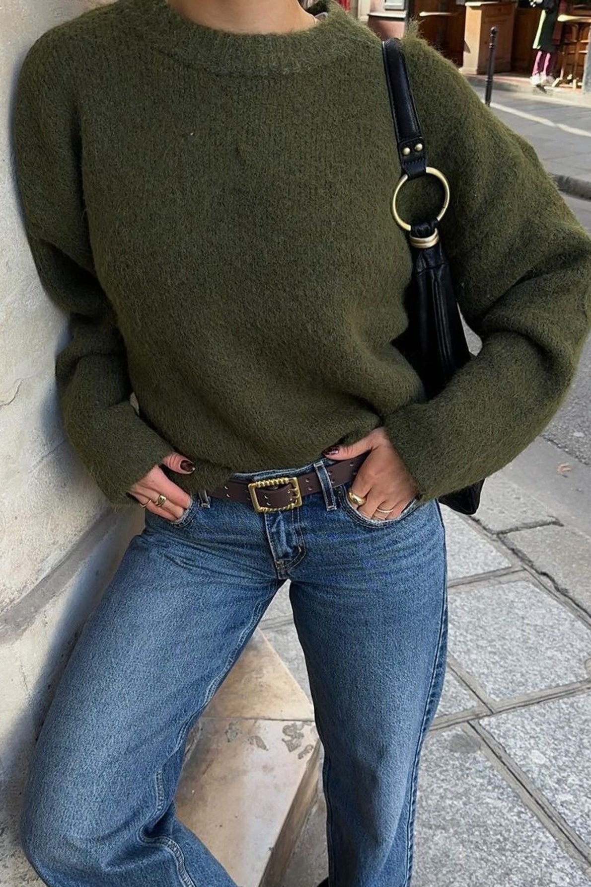 Nora Ribbed Knit Sweater