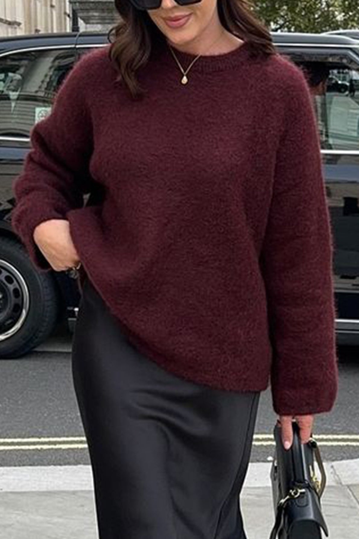 Nora Ribbed Knit Sweater