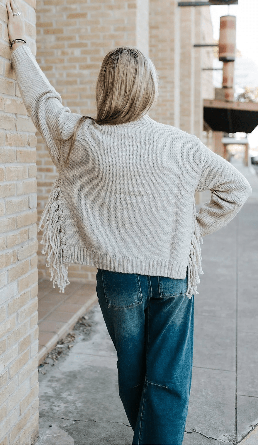 Eva Quasten-Strickpullover
