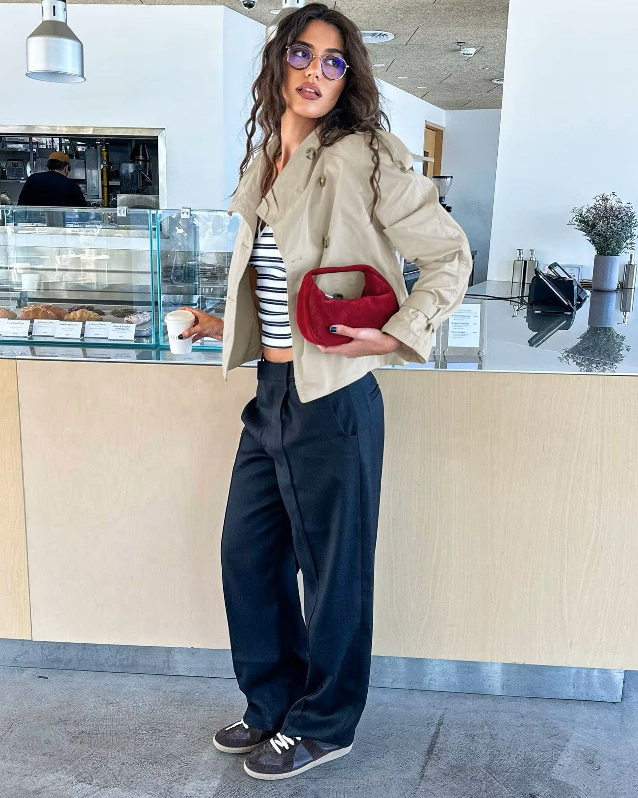 Amelie Trenchcoat mit Gürtel