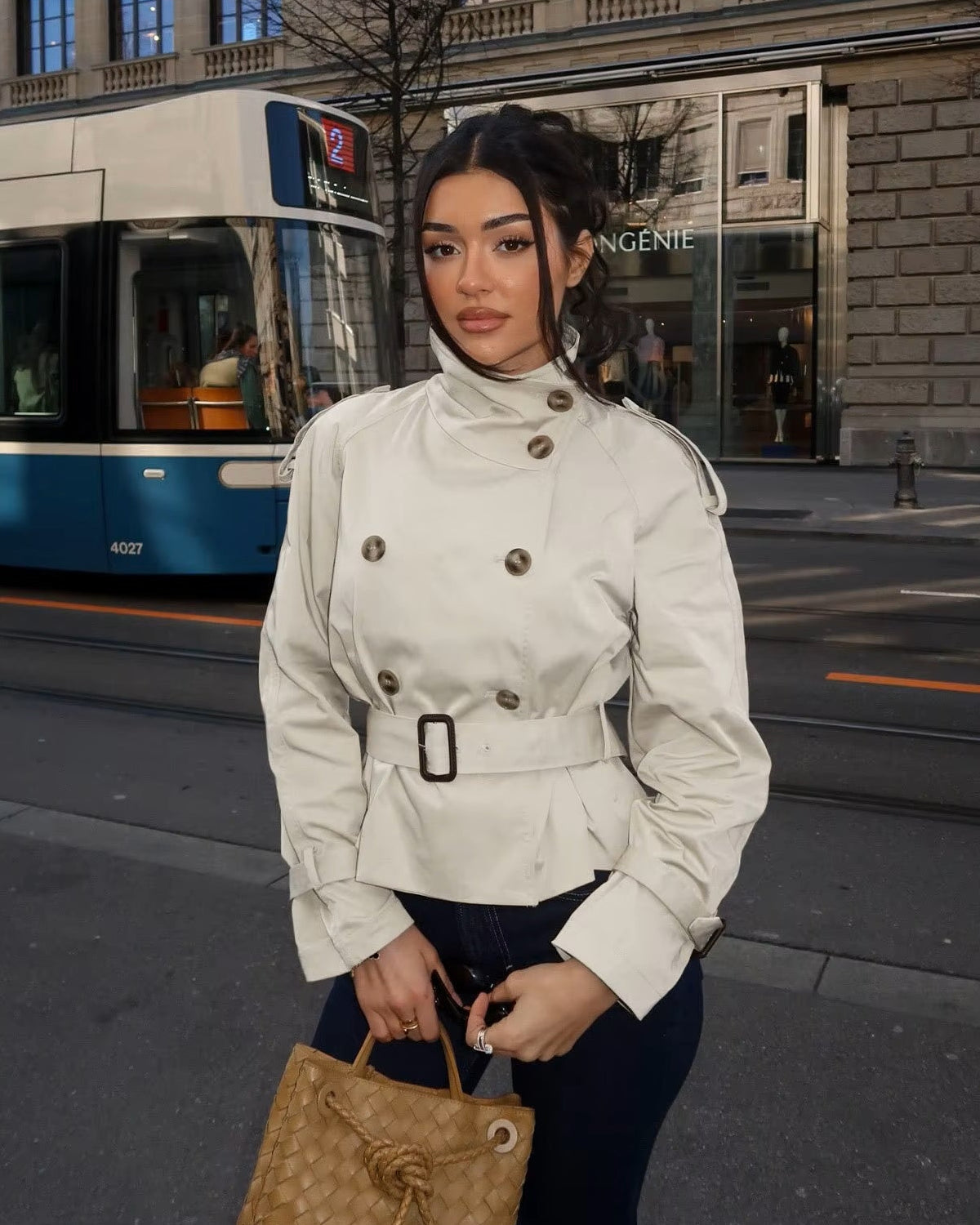 Amelie Trenchcoat mit Gürtel