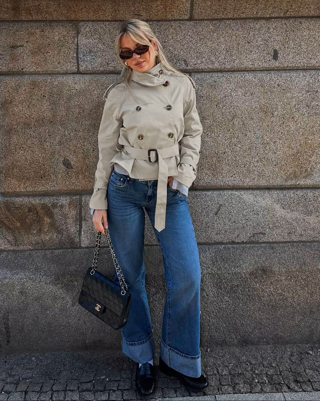 Amelie Trenchcoat mit Gürtel