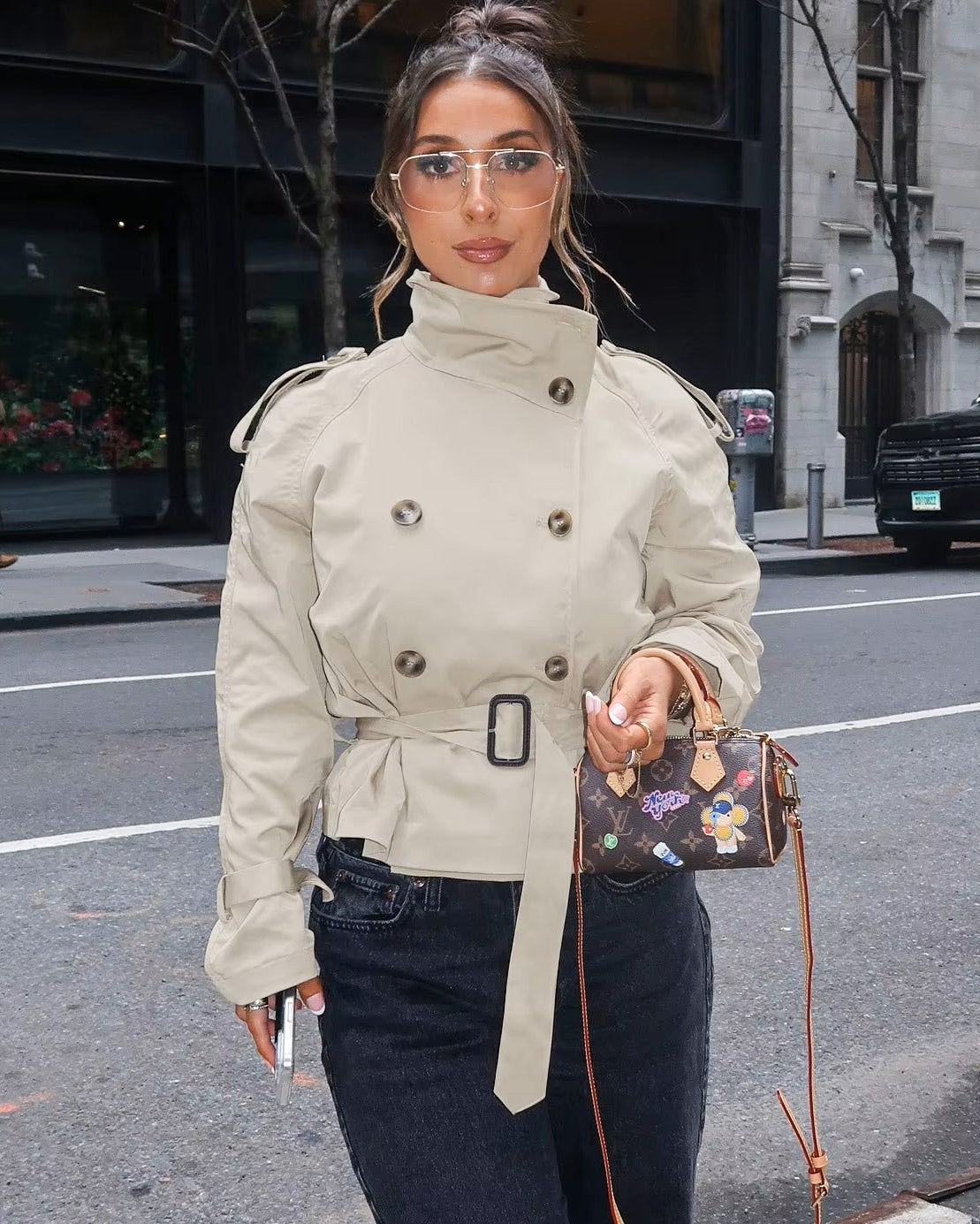 Amelie Trenchcoat mit Gürtel