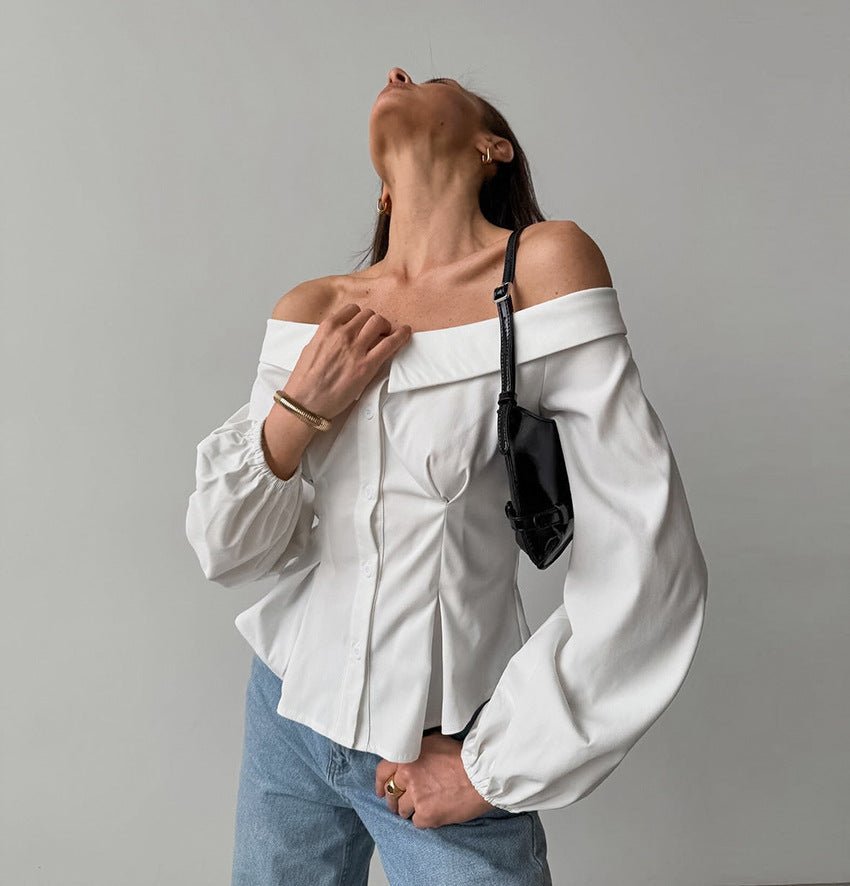Rhea Off-Shoulder-Top