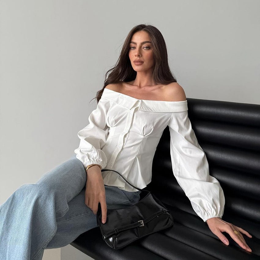 Rhea Off-Shoulder-Top