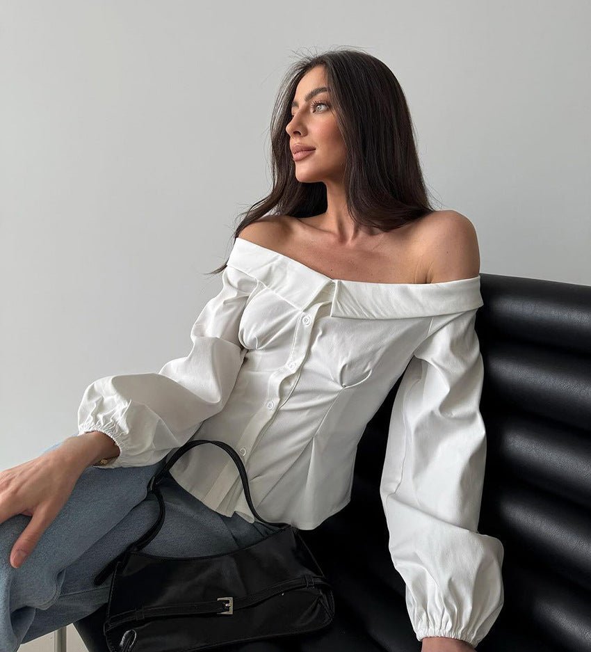 Rhea Off-Shoulder-Top