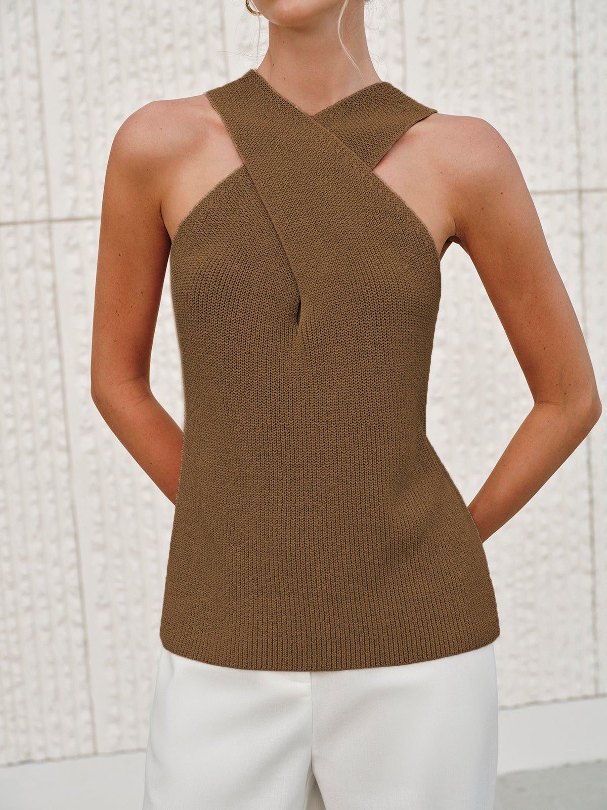Laura Halter Cross-Over Tanktop
