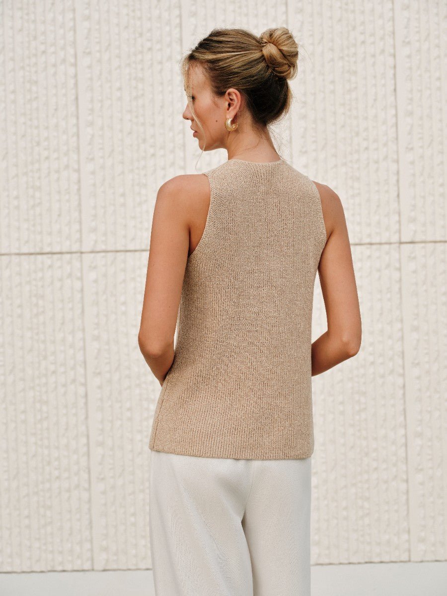Laura Halter Cross-Over Tanktop