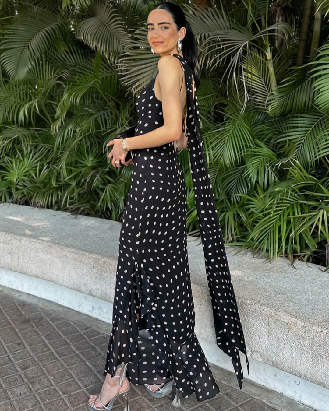 ZEYA - Almira Polka Dot Maxi Dress