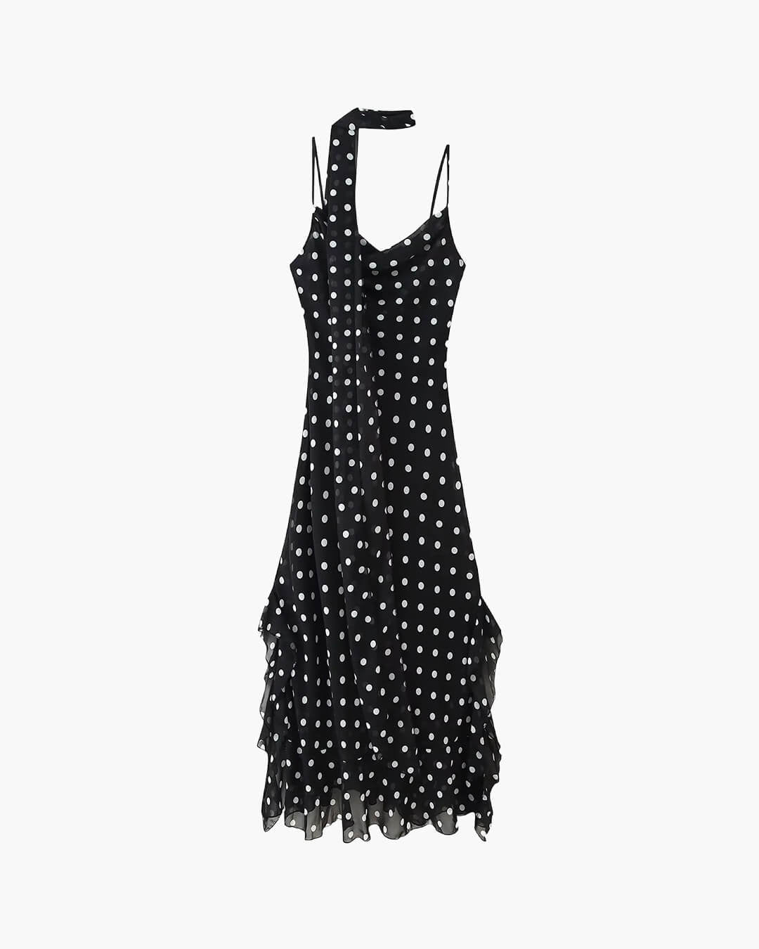 ZEYA - Almira Polka Dot Maxi Dress