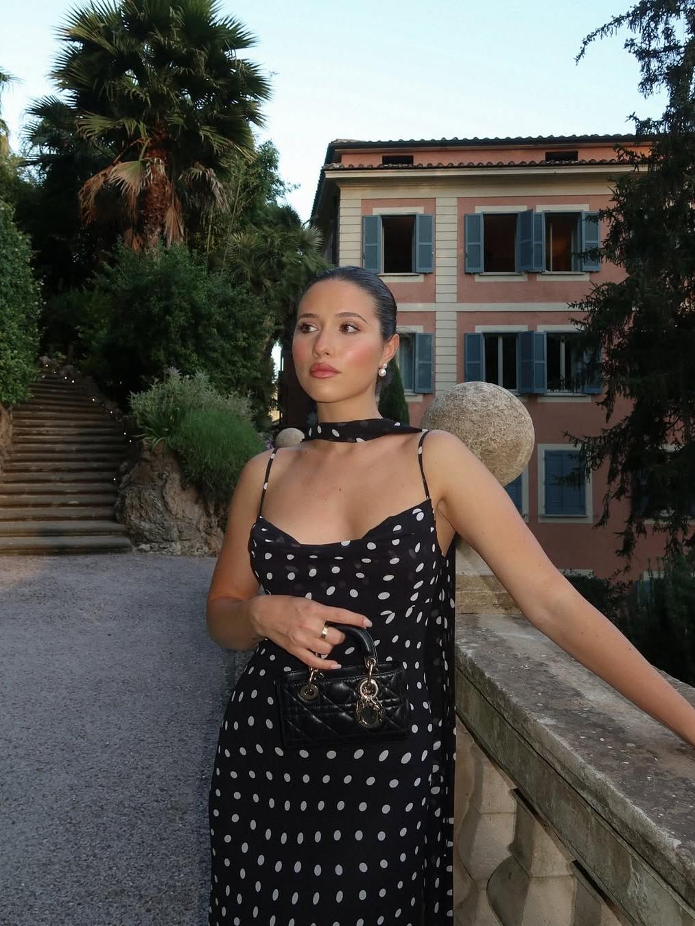 ZEYA - Almira Polka Dot Maxi Dress