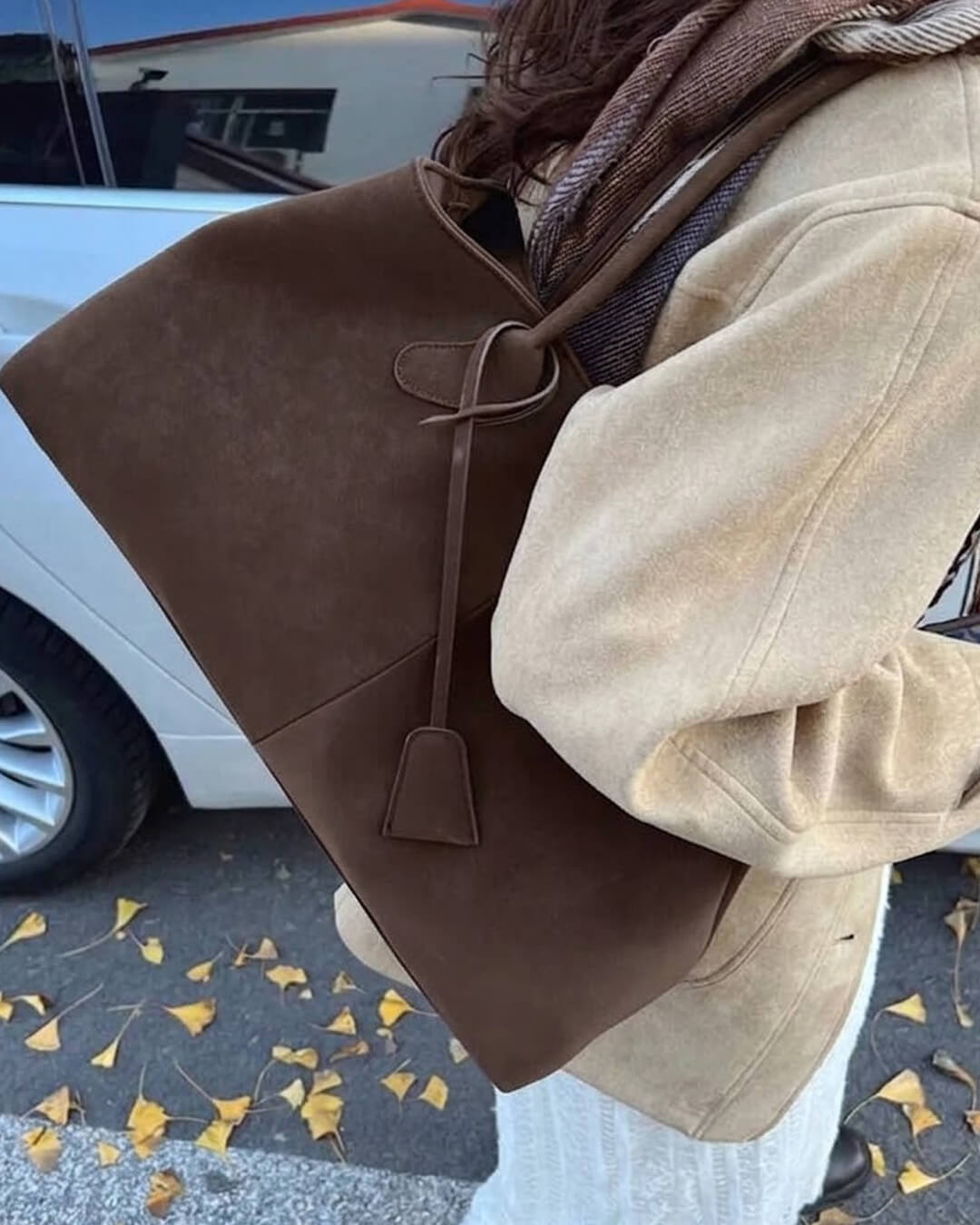 ZEYA - Amira Suede Handbag