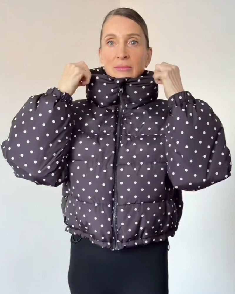 ZEYA - Angela Quilted Cropped Puffer Jacket