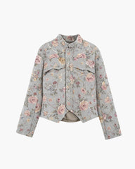 Anne Vintage Jacquard Kurzjacke