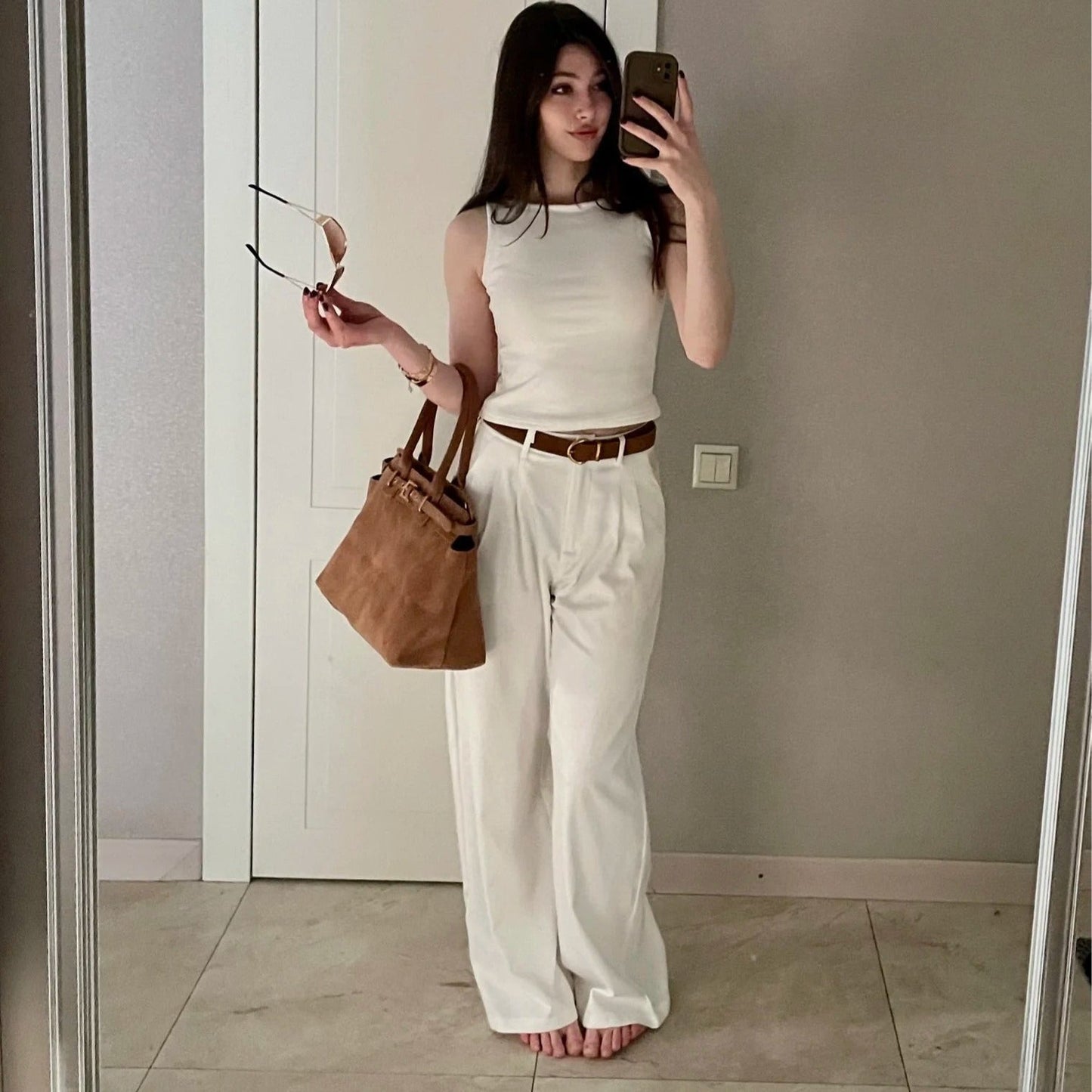 ZEYA - Anne Wide Leg elegant Trousers