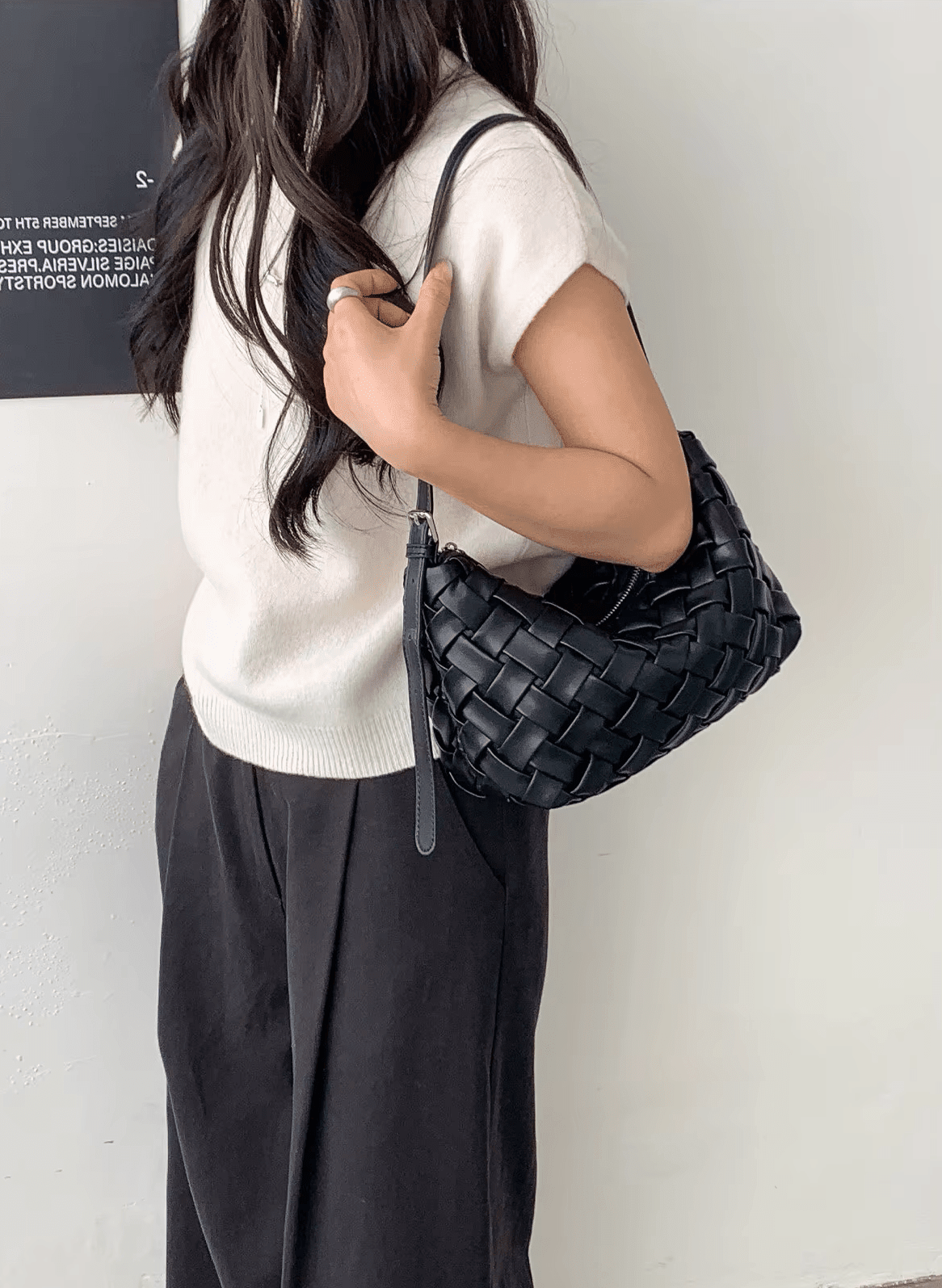ZEYA - Annie Minimalist Hobo Shoulder Bag