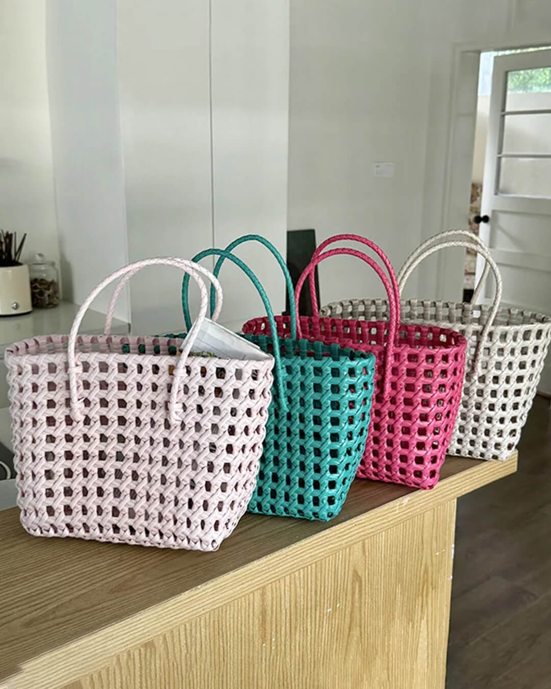 ZEYA - Annie Open-Weave Tote Bag